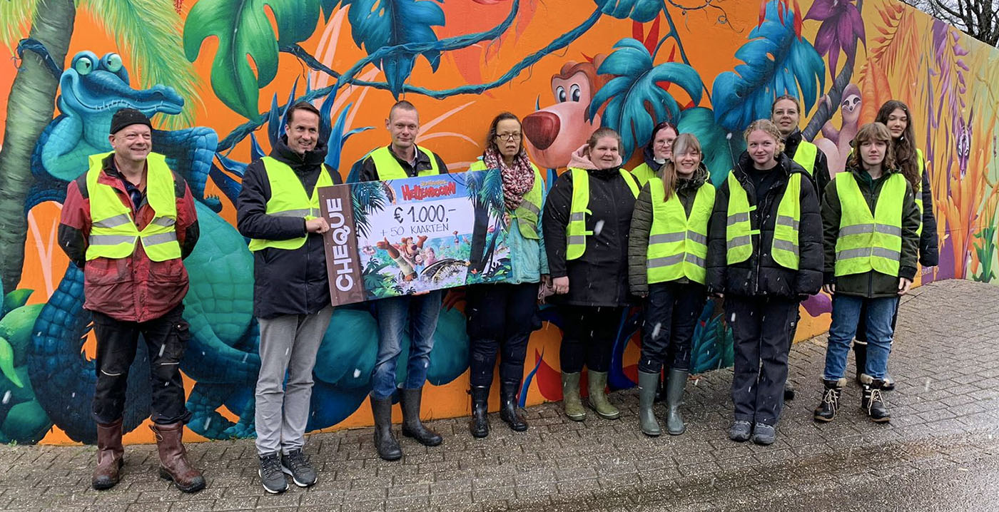 Medewerkers kinderboerderij vissen honderden euro's uit lege waterbaan Avonturenpark Hellendoorn