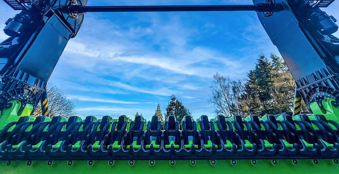 Engels pretpark bouwt suspended top spin, vergelijkbaar met Talocan in Phantasialand