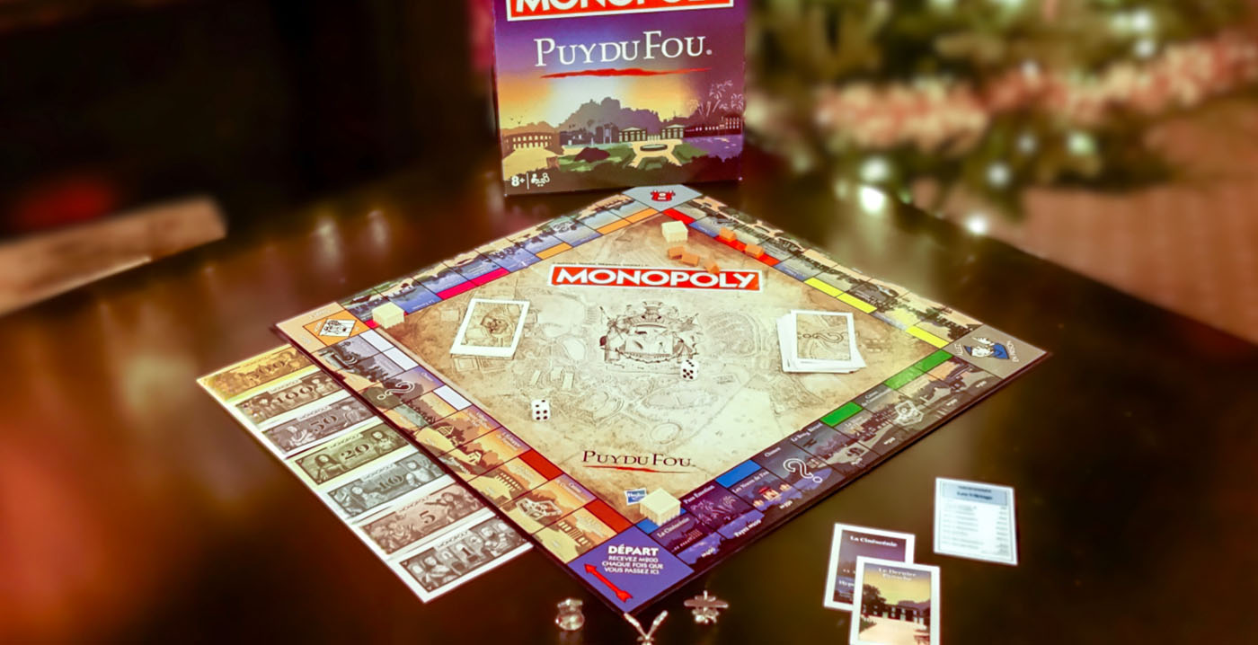 Themapark Puy du Fou komt met eigen versie van bordspel Monopoly