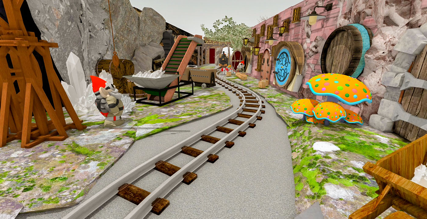 Duinrell presenteert vervanger van klassieke Trollengrot: nieuwe attractie Duinrell Express