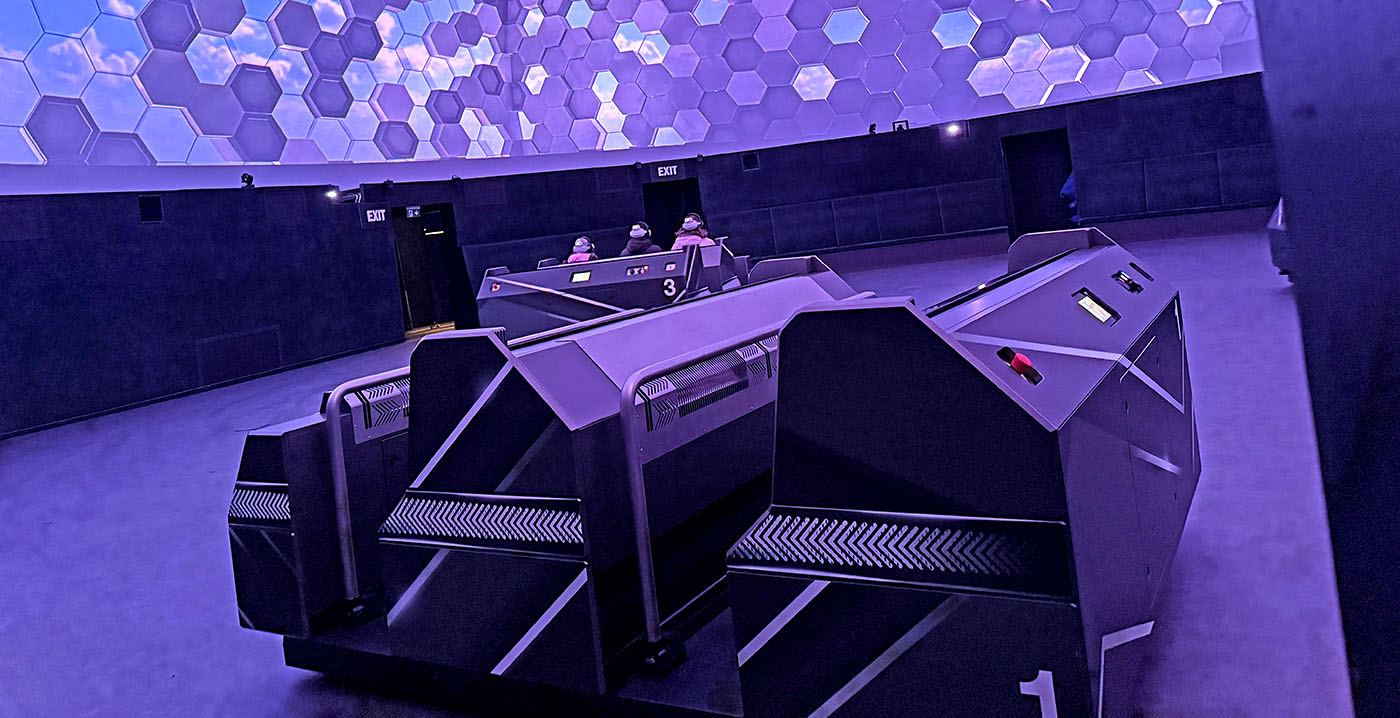 Experimentele VR-darkride Europa-Park ook in het winterseizoen open