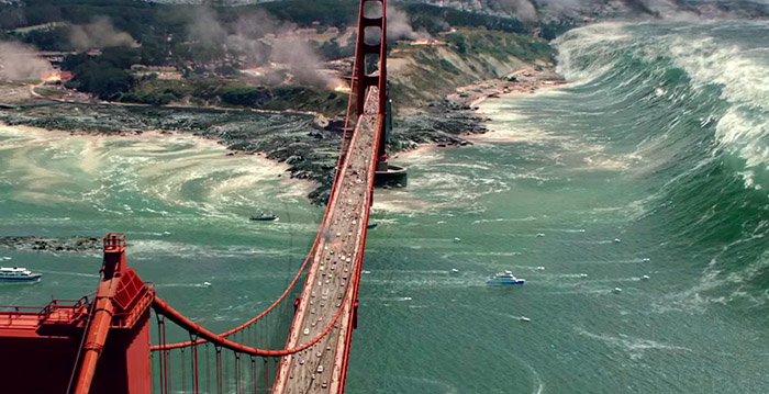 Herbeleef rampenfilm San Andreas in 4D-attractie