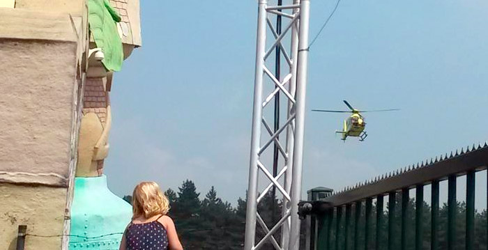 Jongen (4) naar het ziekenhuis na val uit attractie Toverland