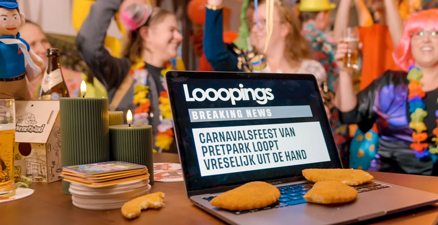 Video: pretpark lanceert feesthit over kaassoufflés, met een bijrol voor Looopings