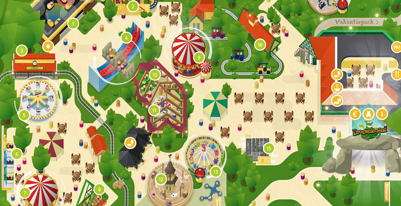 Nieuwe plattegrond verraadt plannen van attractiepark Drouwenerzand