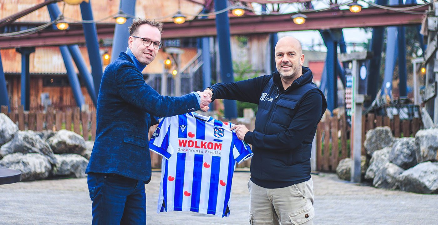 Attractiepark Slagharen gaat samenwerking aan met voetbalclub Heerenveen