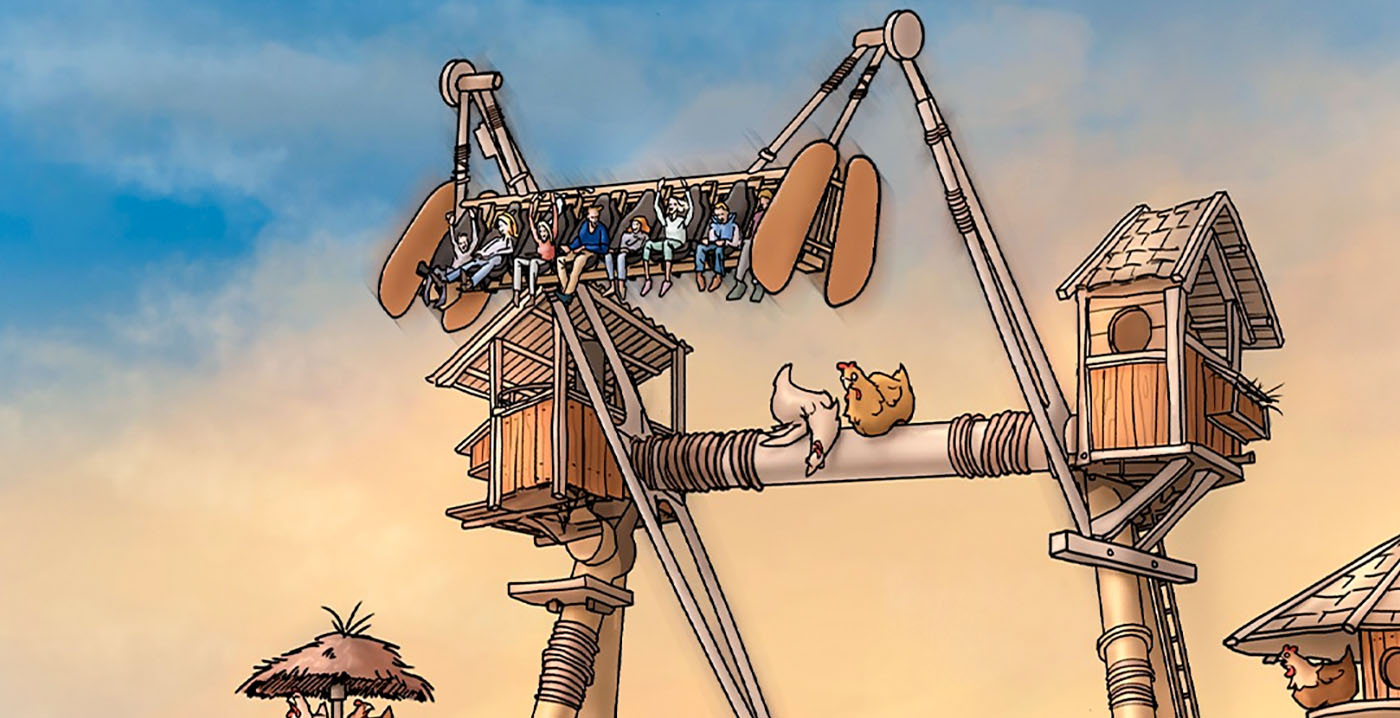 De wild swing verovert de pretparkwereld: ook exemplaar in Duits pretpark Bayern-Park