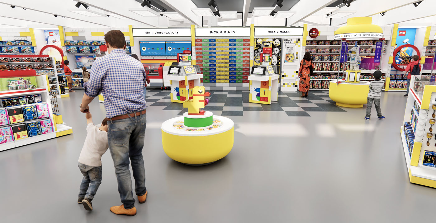 Walhalla voor Lego-fans: Legoland opent grootste Lego-winkel van Europa
