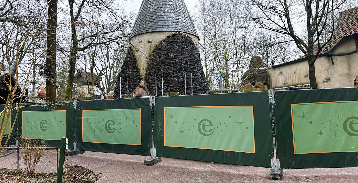 Laven-huisje in de Efteling was ruim een jaar afgesloten, maar deze week start de opknapbeurt
