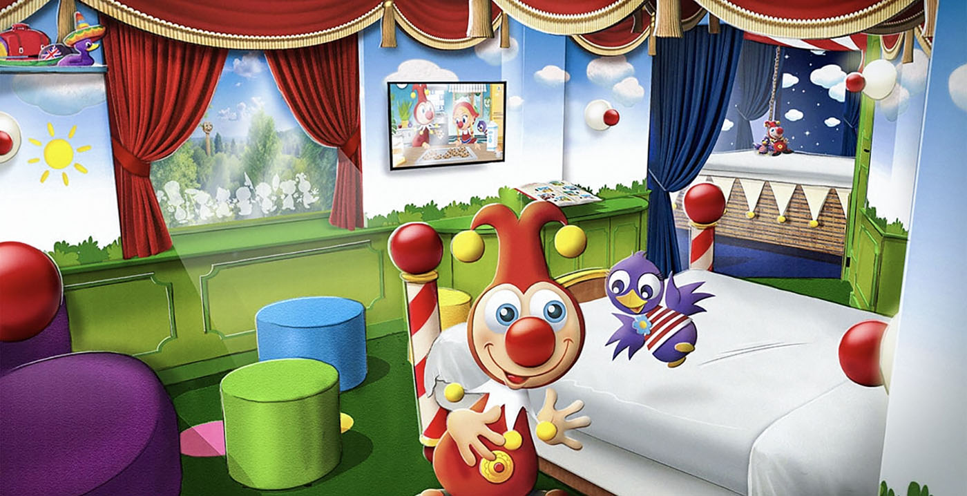 Efteling introduceert suite rond Carnaval Festival in vernieuwd Wonder Hotel