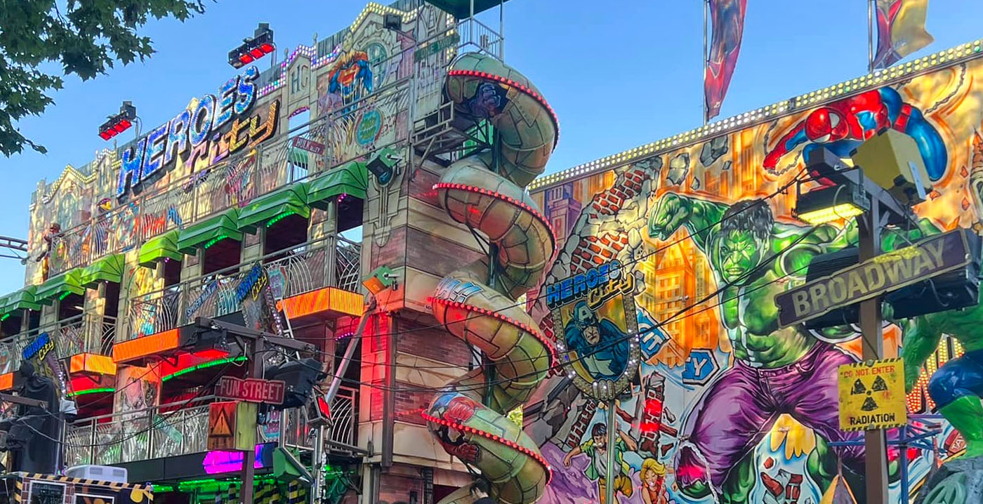 XXXL-funhouse: kermisattractie wordt na uitbreiding 38 meter lang