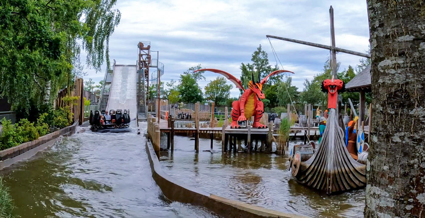 Foto's: Legoland in Denemarken sloopt wildwaterbaan