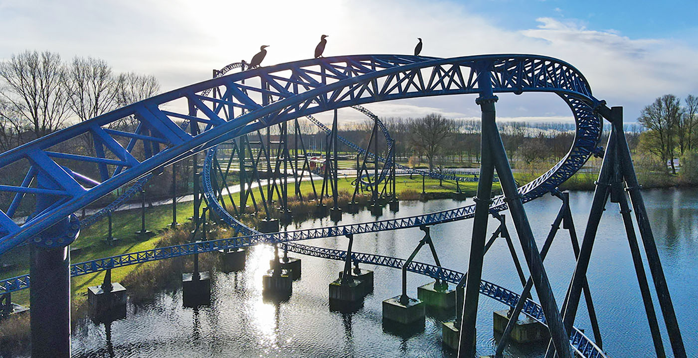 Walibi Holland: vier achtbanen later open bij seizoensstart