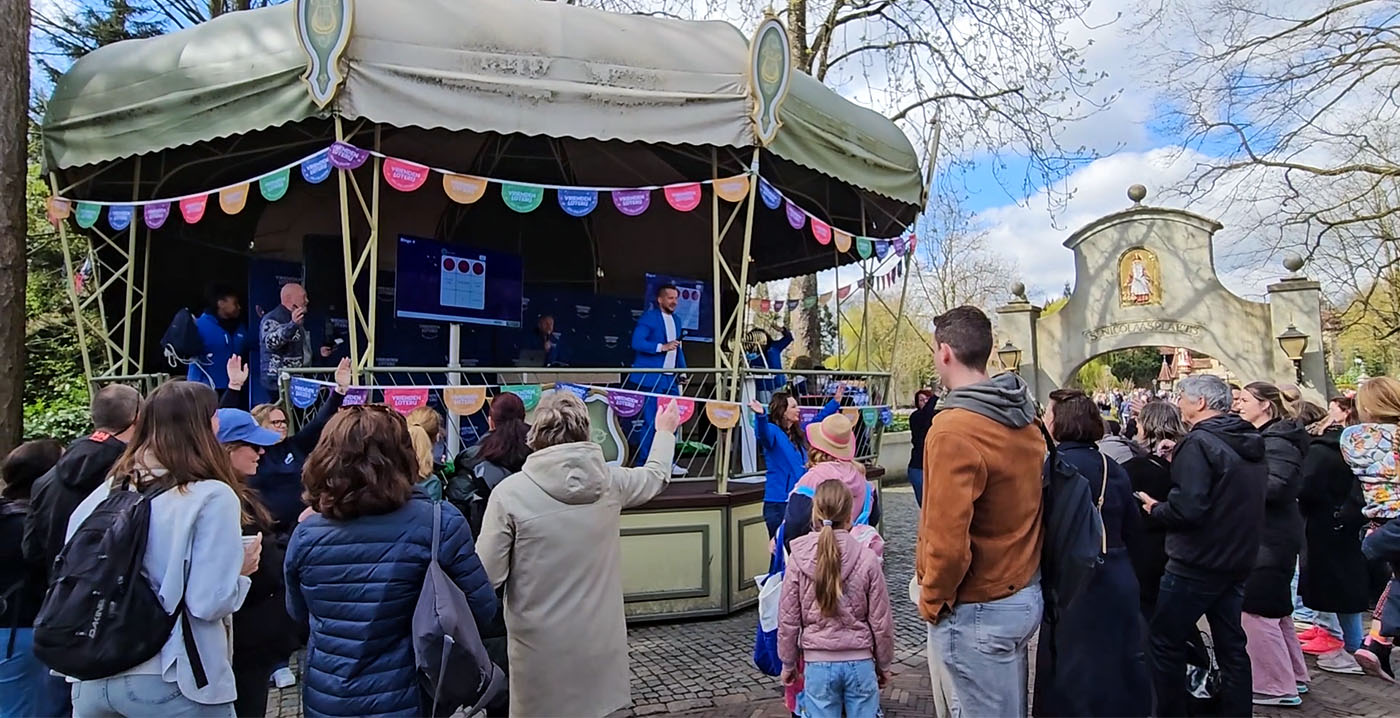 Weg Efteling-sfeer: bingo en beats tijdens VriendenLoterij-feest in de Efteling