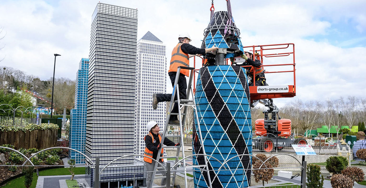 Legoland voegt Londense wolkenkrabbers toe aan Miniland, kosten: 1,4 miljoen euro