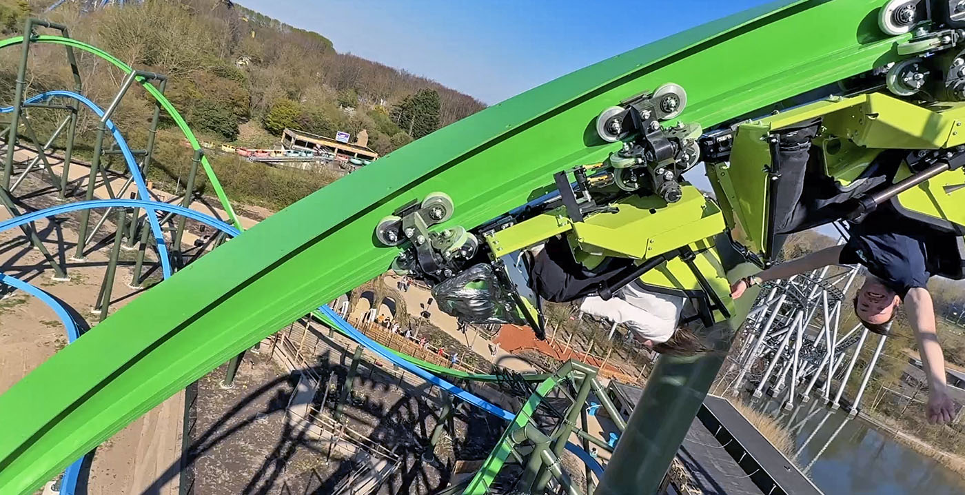 Video: dit vinden pretparkfans van de nieuwe achtbaan YoY in Walibi Holland