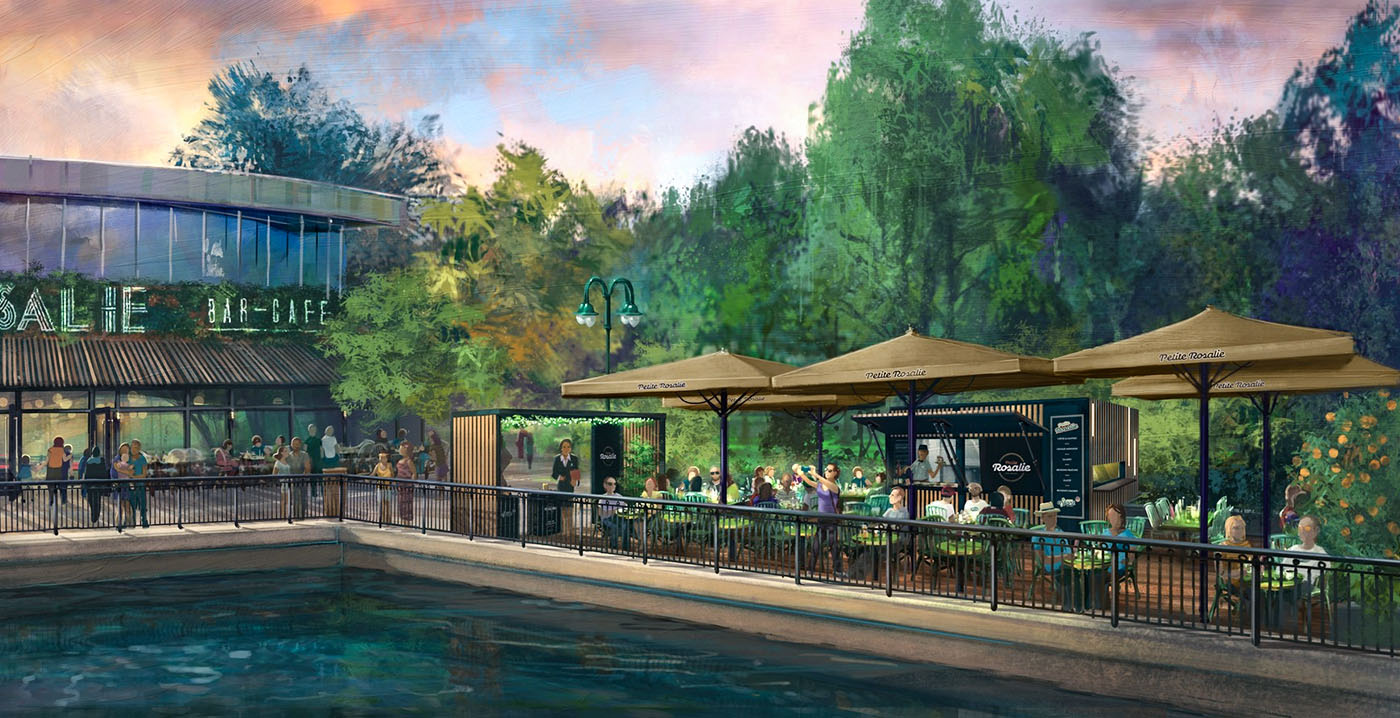 Disneyland Paris realiseert nieuw terras in Disney Village: Petite Rosalie