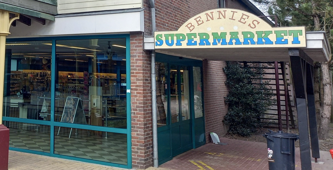 Supermarkt in Slagharen niet meer toegankelijk voor bezoekers attractiepark