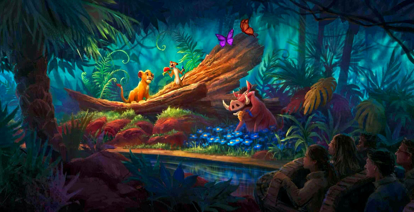 Disneyland Paris onthult scène van nieuwe Lion King-attractie