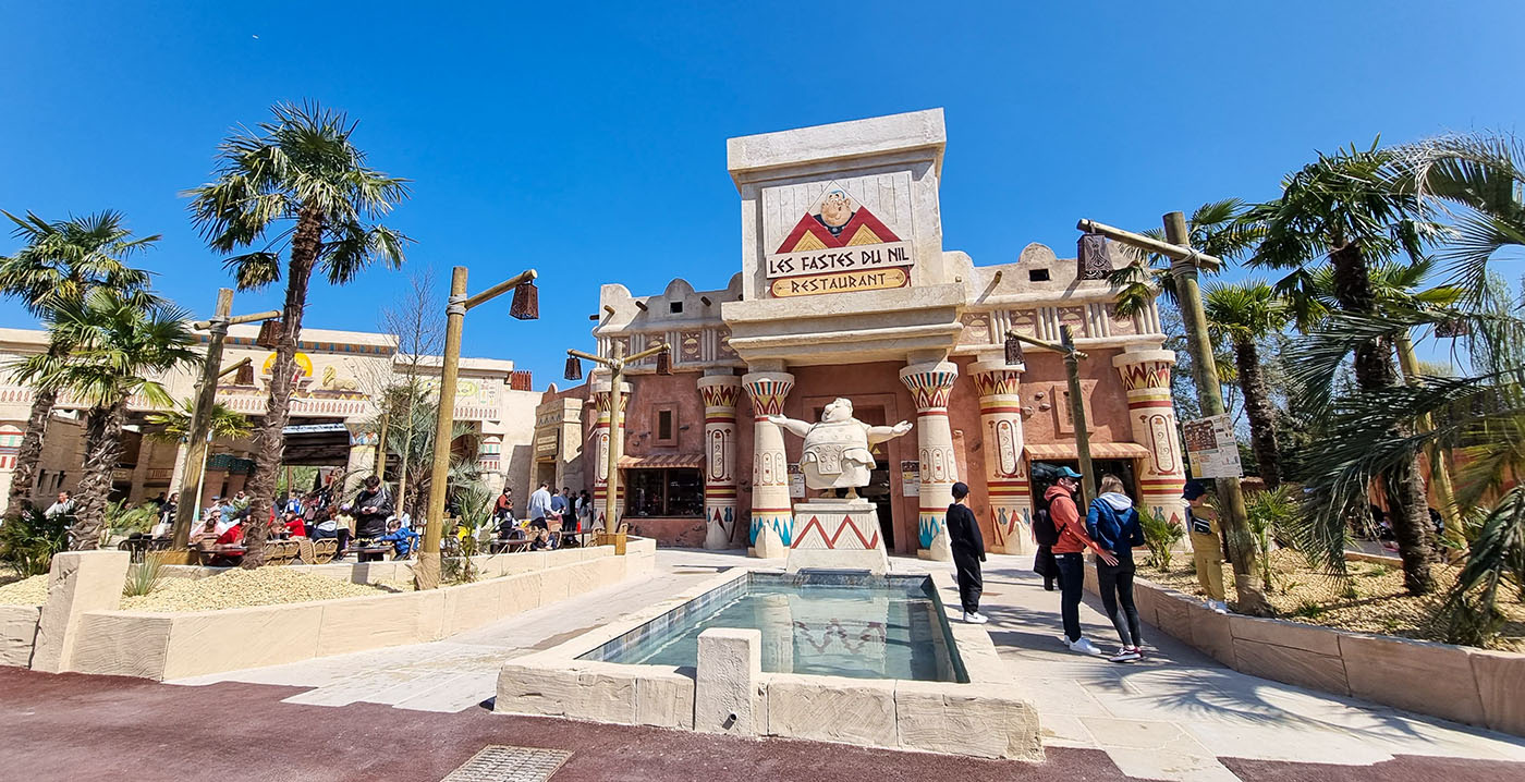 Dineren in Egyptische sferen: Parc Astérix opent nieuw themarestaurant