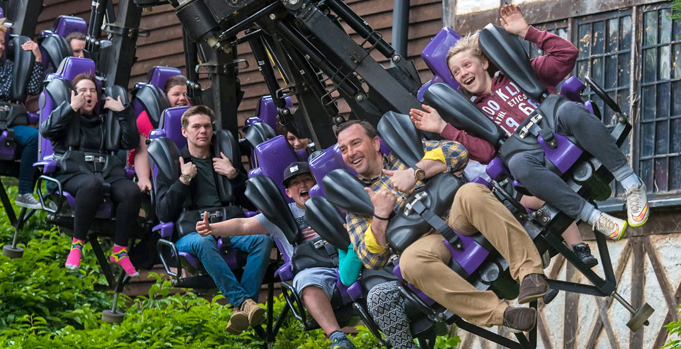 Engels pretpark vernoemt achtbaantreinen naar fans, tegen betaling