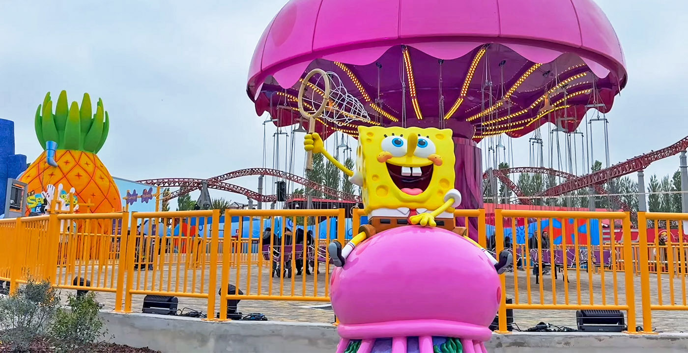 Foto's: nieuw Nickelodeon-themagebied van 20 miljoen euro is open