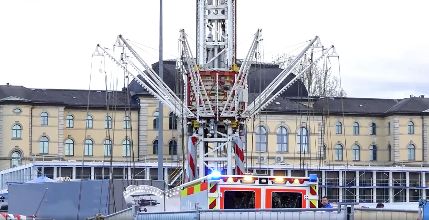 Meerdere gewonden bij ongeluk met zweefmolen op Duitse kermis