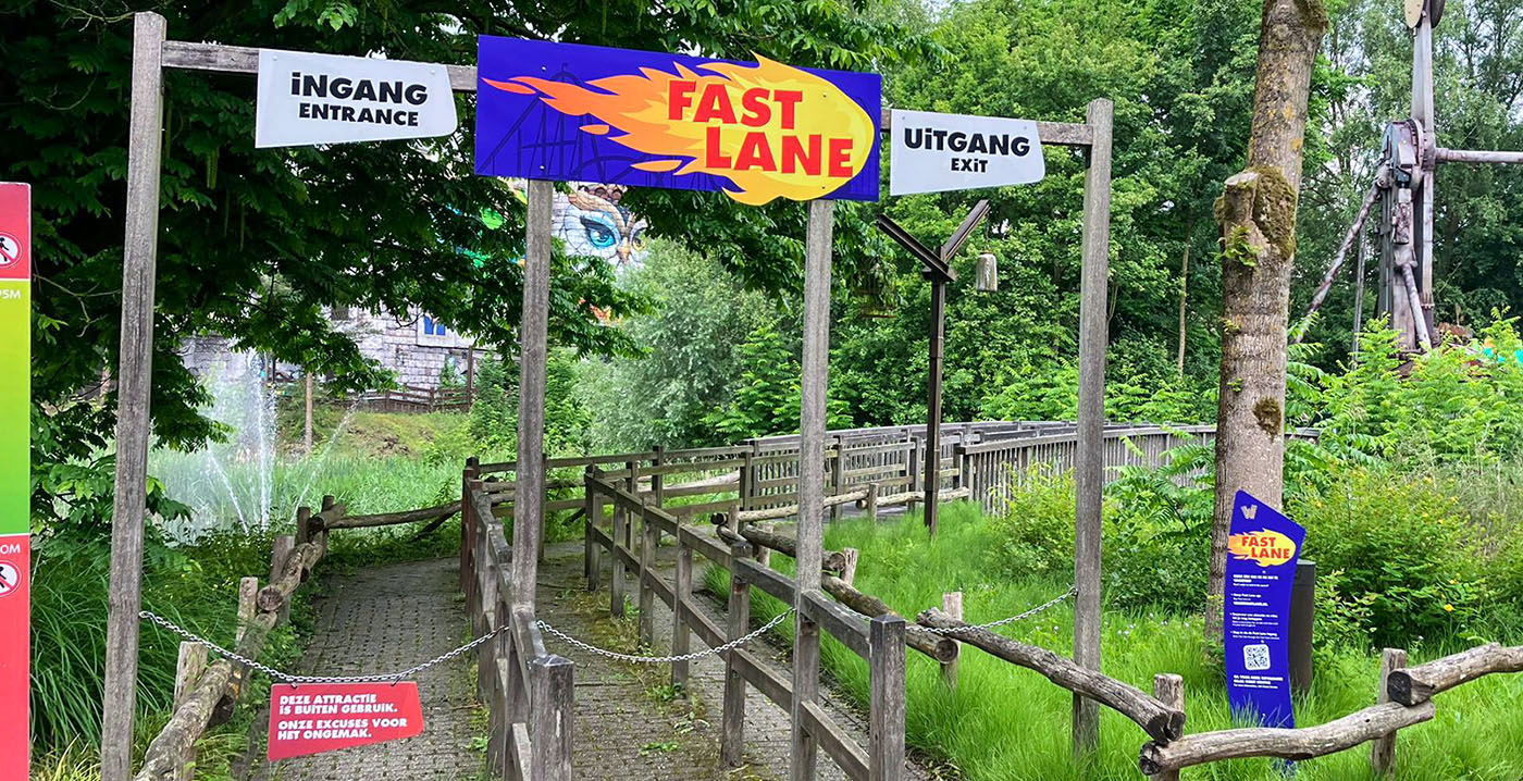 Deze Walibi-attractie is al een maand buiten gebruik