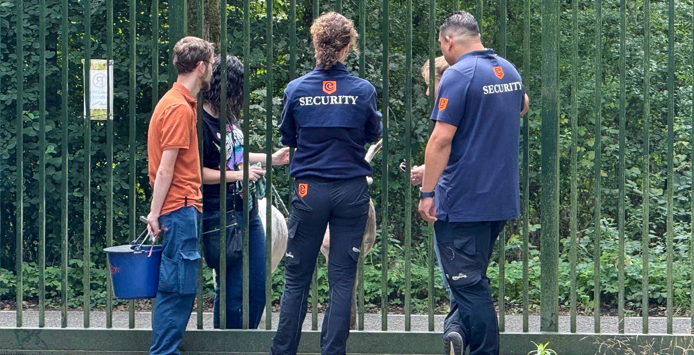 Bijzondere gasten melden zich bij Efteling-poort, maar beveiligers laten hen niet naar binnen