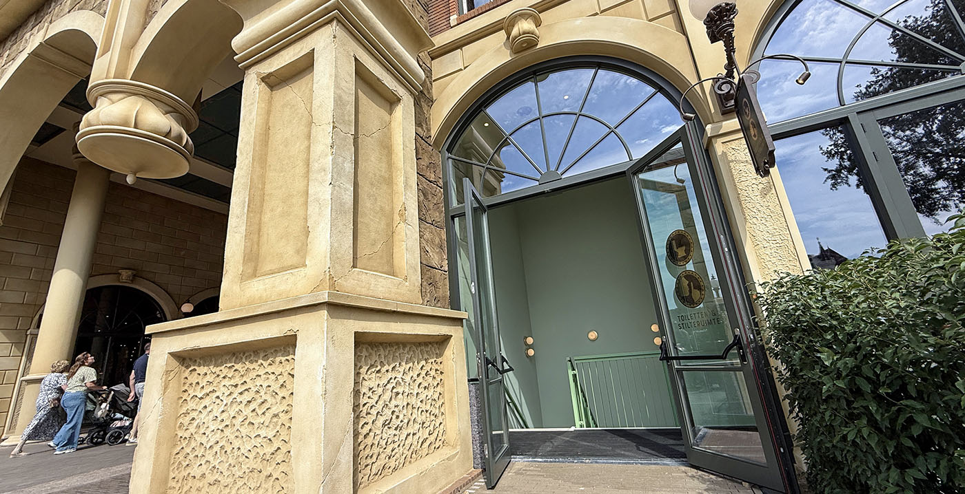 Foto's: achter deze deuren zitten nieuwe toiletten verborgen in de Efteling