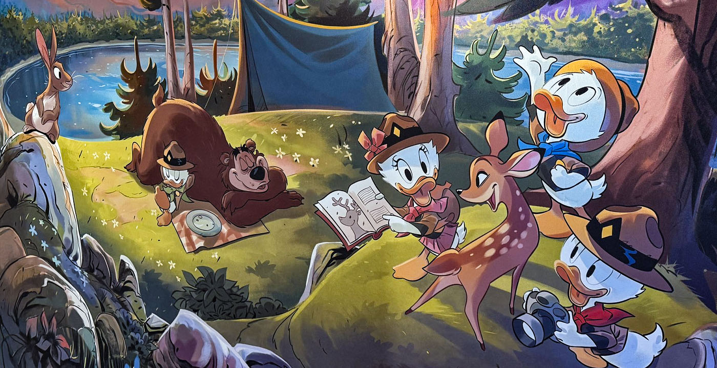 Vakantiepark Disneyland Paris krijgt Donald Duck-thema: de Jonge Woudlopers