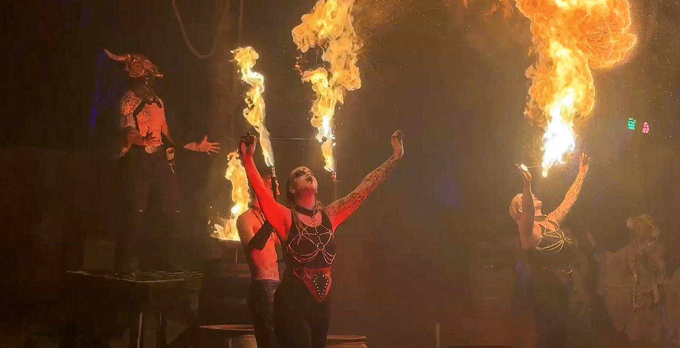 Halloween in Slagharen: aarde, water en vuur komen samen in nieuwe scare zone Trail of Elements