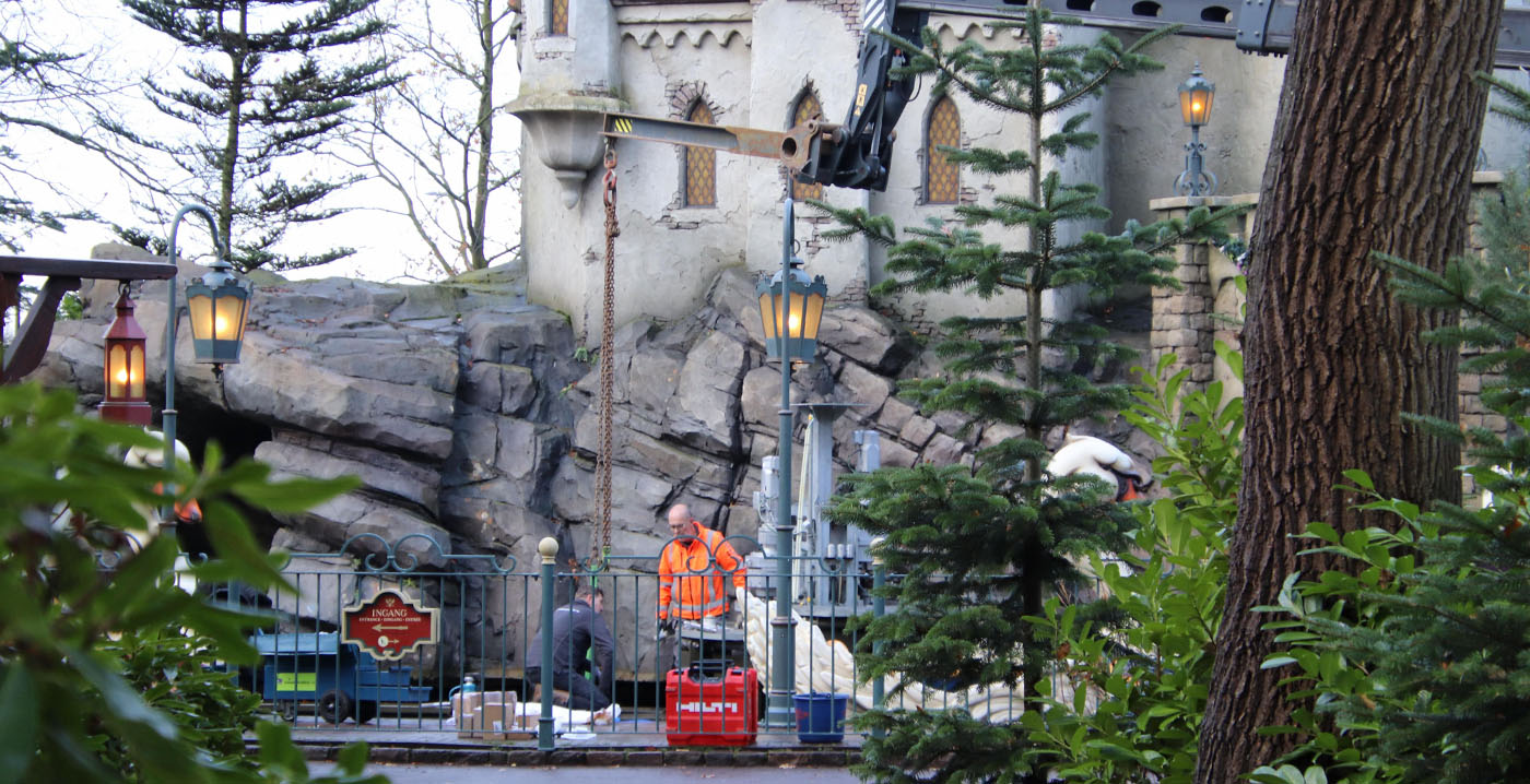 De Efteling blijft sleutelen aan De Zes Zwanen: na twee maanden alweer onderhoud
