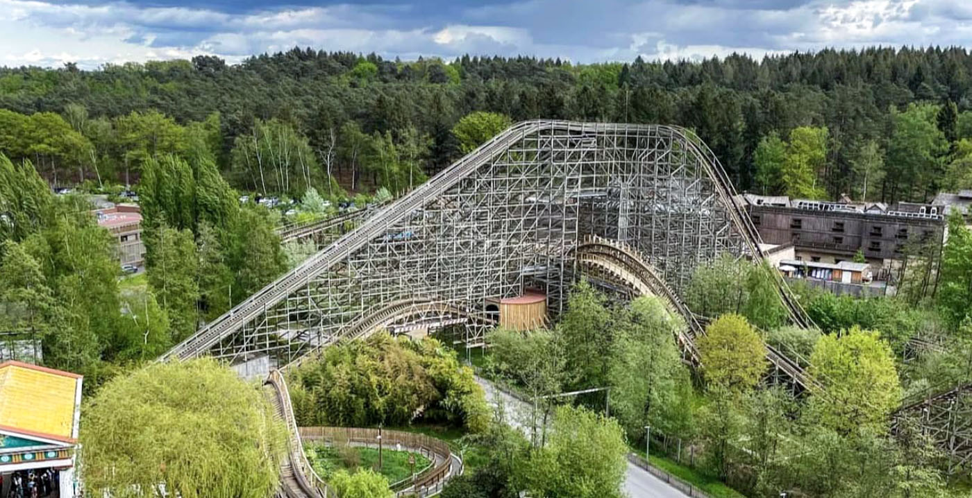 Parc Astérix gaat in zee met Amerikaanse achtbaanbouwer RMC voor renovatie houten rollercoaster