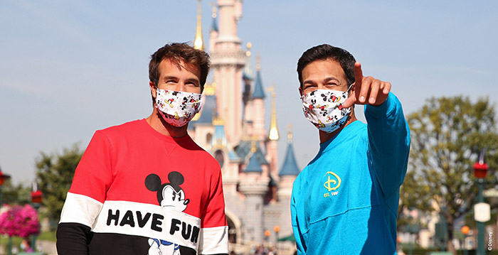 Disneyland Paris heeft nu ook mondkapjes in Disney-stijl