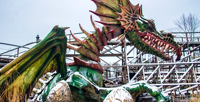 Efteling-achtbaan Joris en de Draak voorlopig buiten gebruik