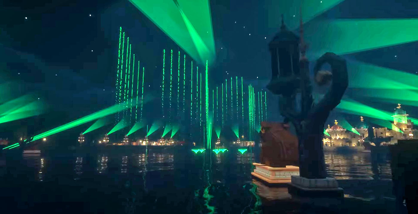 Bijzonder project: Efteling-watershow Aquanura tot in detail nagemaakt in Minecraft