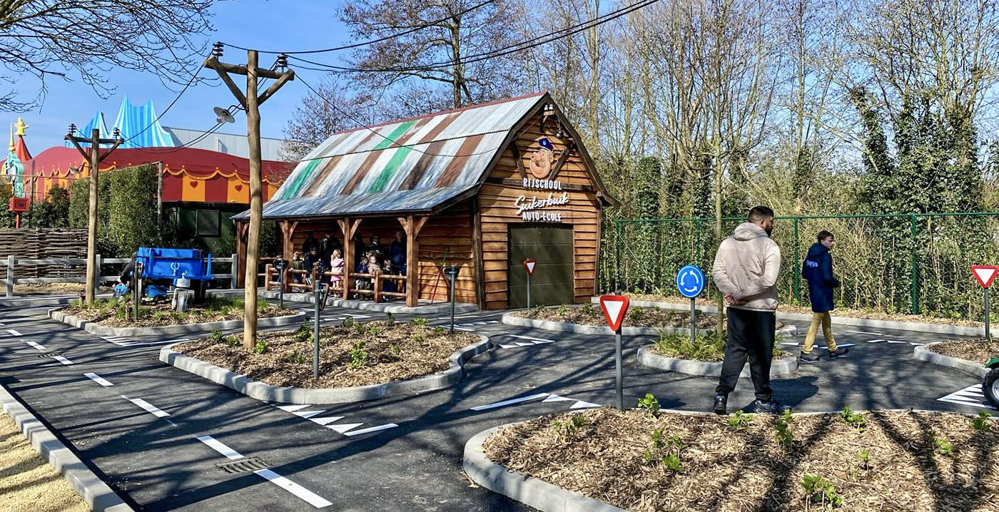 Plopsaland opent nieuw verkeerspark met tractoren voor kinderen