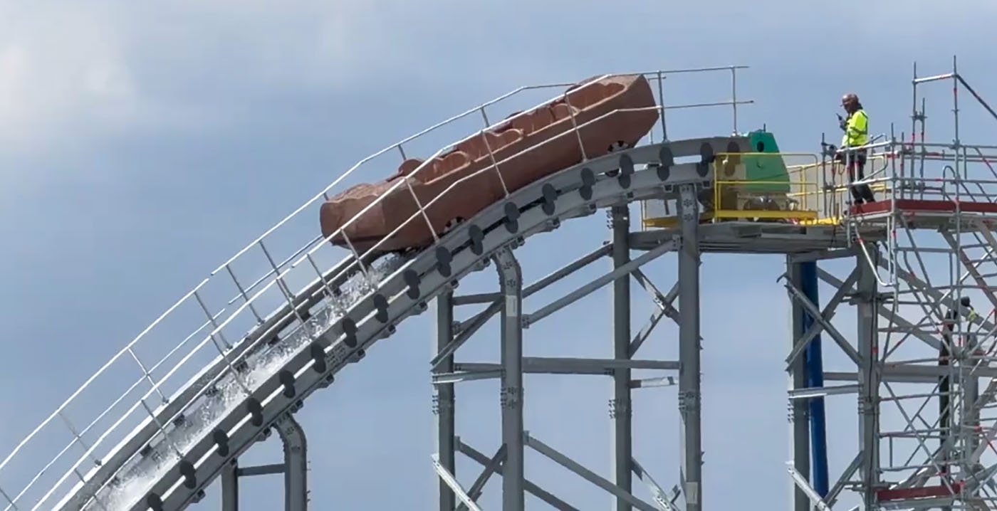 Video: Disneyland Paris blijft splash van nieuwe Lion King-attractie testen