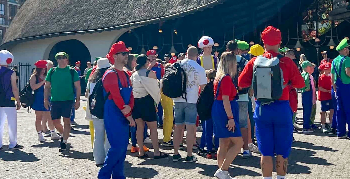 It's-a me, Mario! Nintendo-figuren veroveren de Efteling