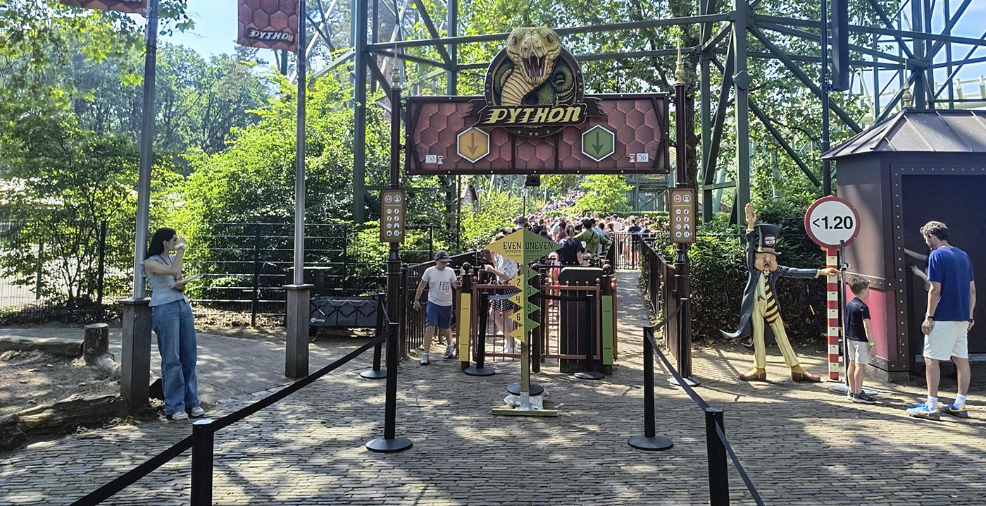 Mysterie opgelost: Efteling legt uit wat experimenten bij de Python moesten voorstellen