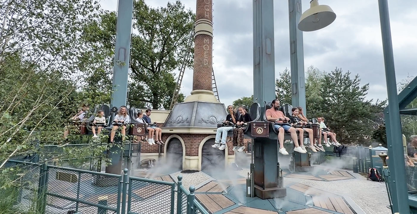 Problemen bij Efteling-attractie Hooghmoed verholpen: alle torens in gebruik, misteffect werkt