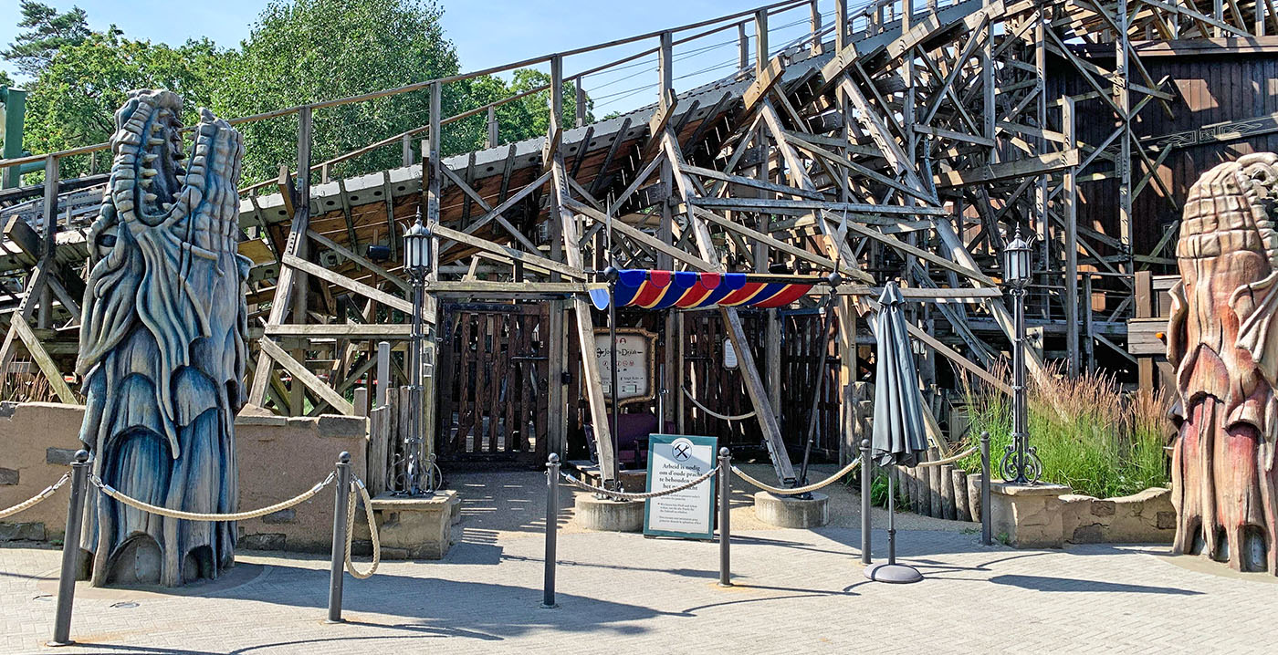 Tweede baan Joris en de Draak nu ook uitgevallen: Efteling-attractie voorlopig dicht
