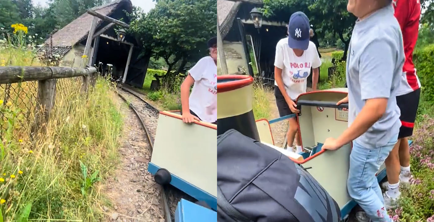 Kinderen laten treintje van Efteling-attractie ontsporen: 'We liggen van die baan af'