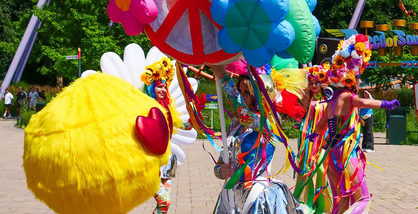 Walibi Holland heeft voor het eerst een zomerparade