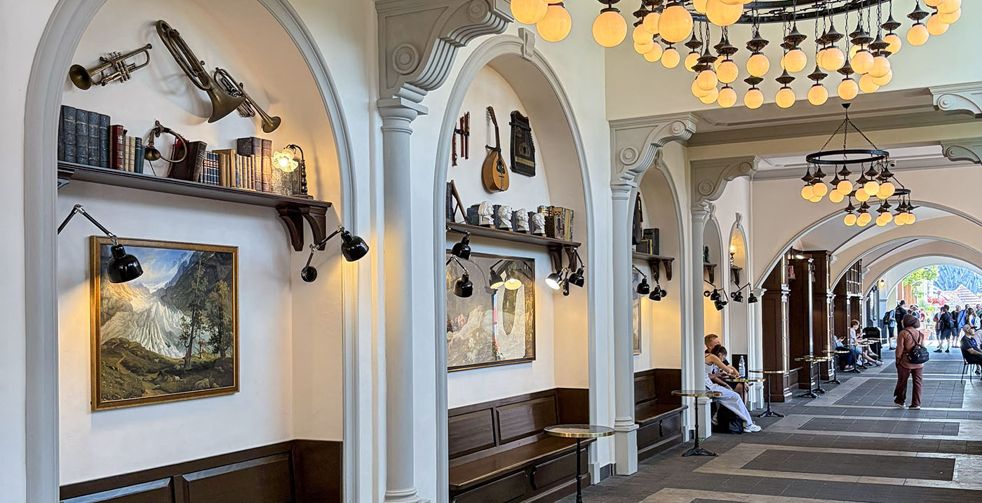 Phantasialand blijft details toevoegen: kale passage verandert in sfeervolle galerij