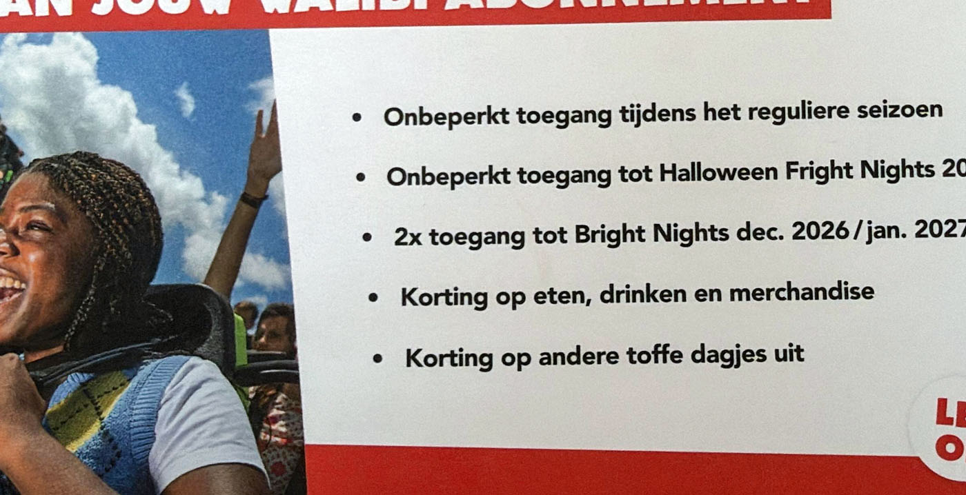 Walibi belooft nieuwe abonnementhouders toegang tot geschrapte Bright Nights