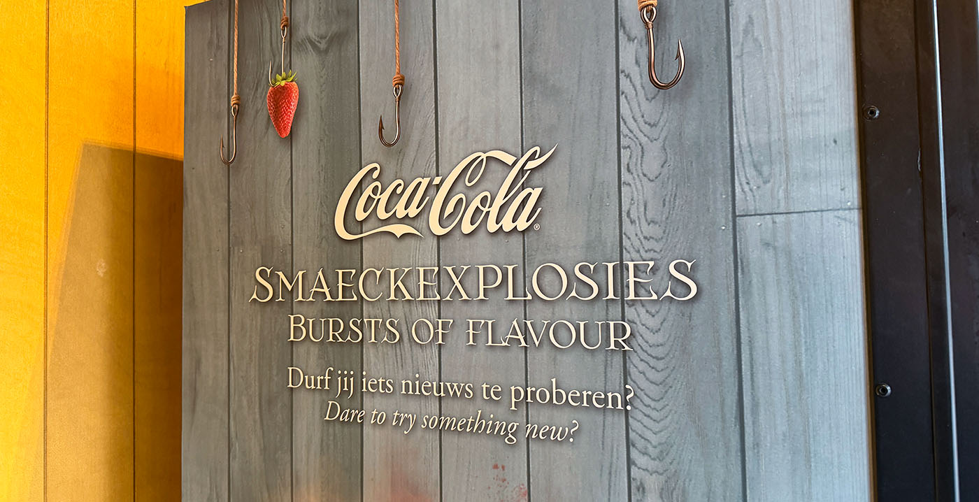 Efteling daagt bezoekers uit om 'iets nieuws te proberen' bij cola-automaat