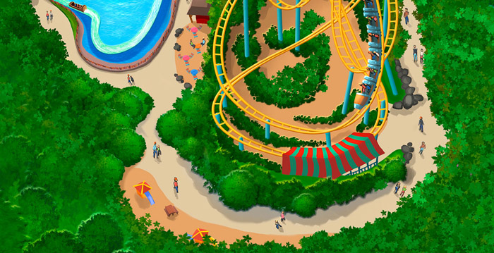 Hier komt de nieuwe attractie van Avonturenpark Hellendoorn