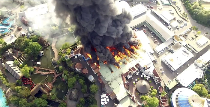 Europa-Park getroffen door enorme brand: attractie verwoest